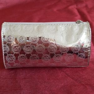 Michael Kors Silver Make up Bag